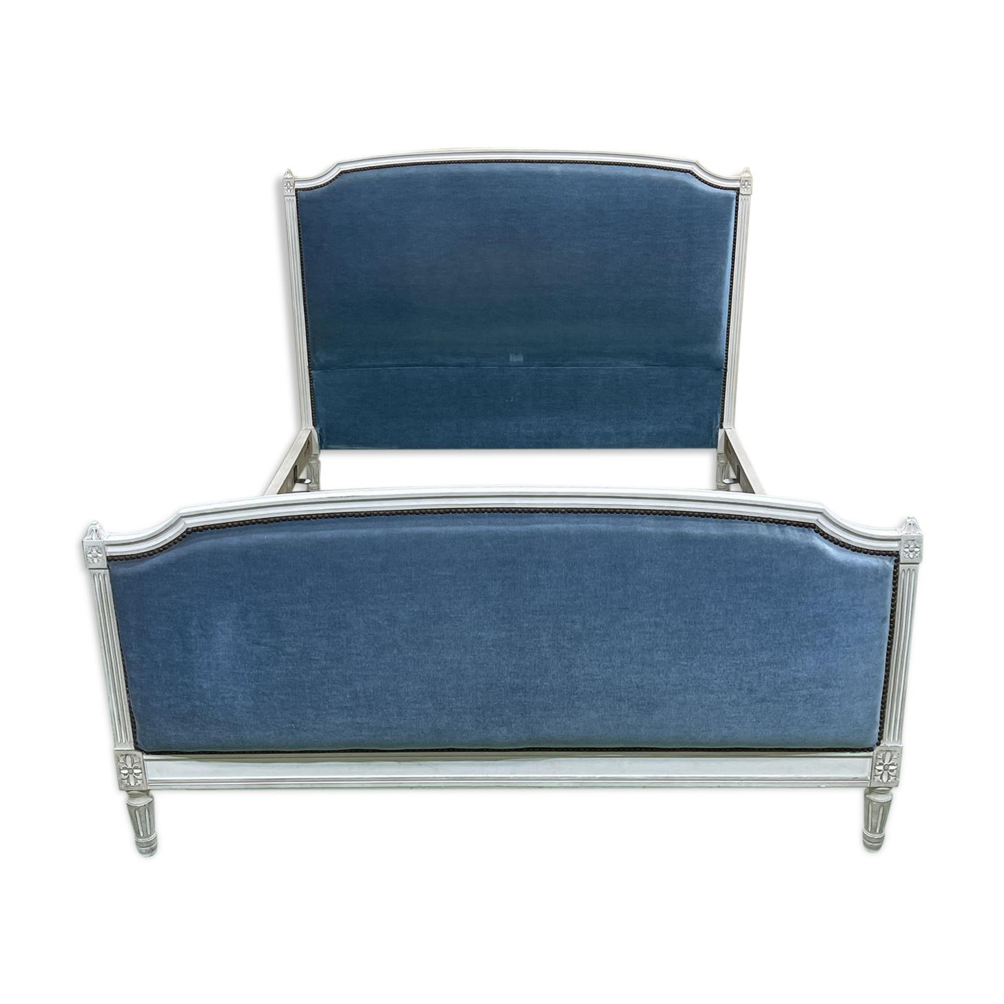 Louis XVI style bed of the 50s - bedding 140x190
