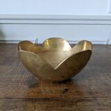 Brass flower cup