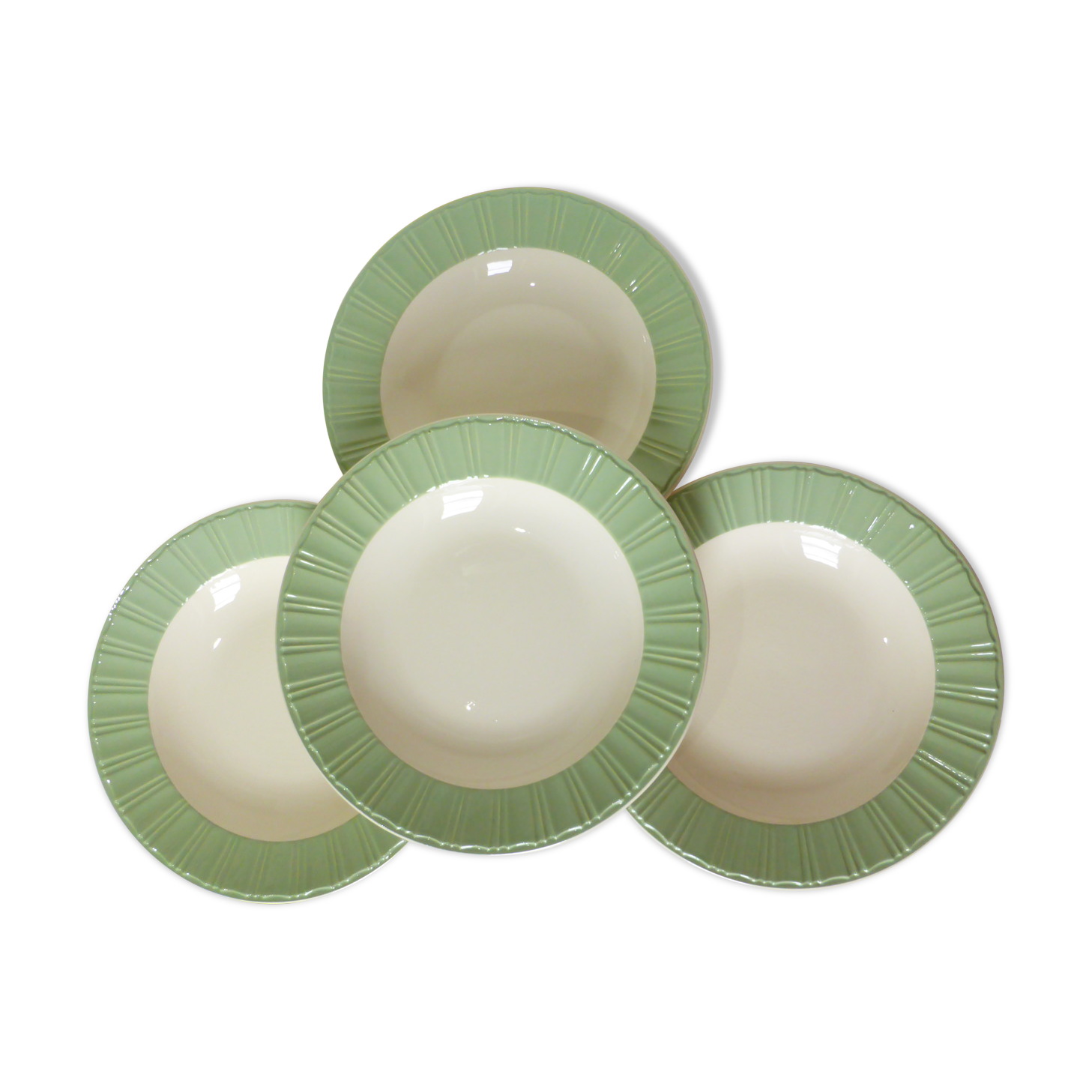 4 hollow plates from Villeroy and Boch