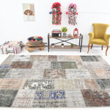 Tapis turc en laine fait à la main