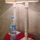 paire de lampe geante de salon bois patiné 69x28 cm elec ok tres belle