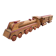 Folk art wooden train
