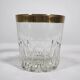 Whiskey Tumbler "Ritz" Glass with 24-Karat Gold Rim from Mäander, 1960s
