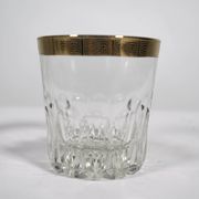 Whiskey Tumbler "Ritz" Glass with 24-Karat Gold Rim from Mäander, 1960s