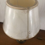Lampe vintage pied en laiton