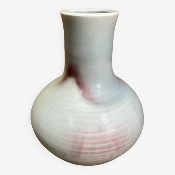 Gérald Pott, Grand Ceramist Burgundy, XXth Vase