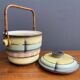 Art deco ceramic candy or cookie jar