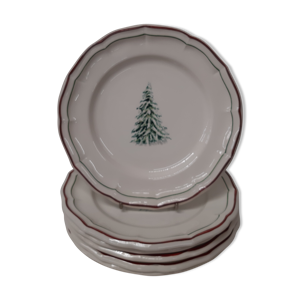 Lot de 6 assiettes extra filets