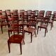 Set of 12 café chairs bistrot restaurant vintage