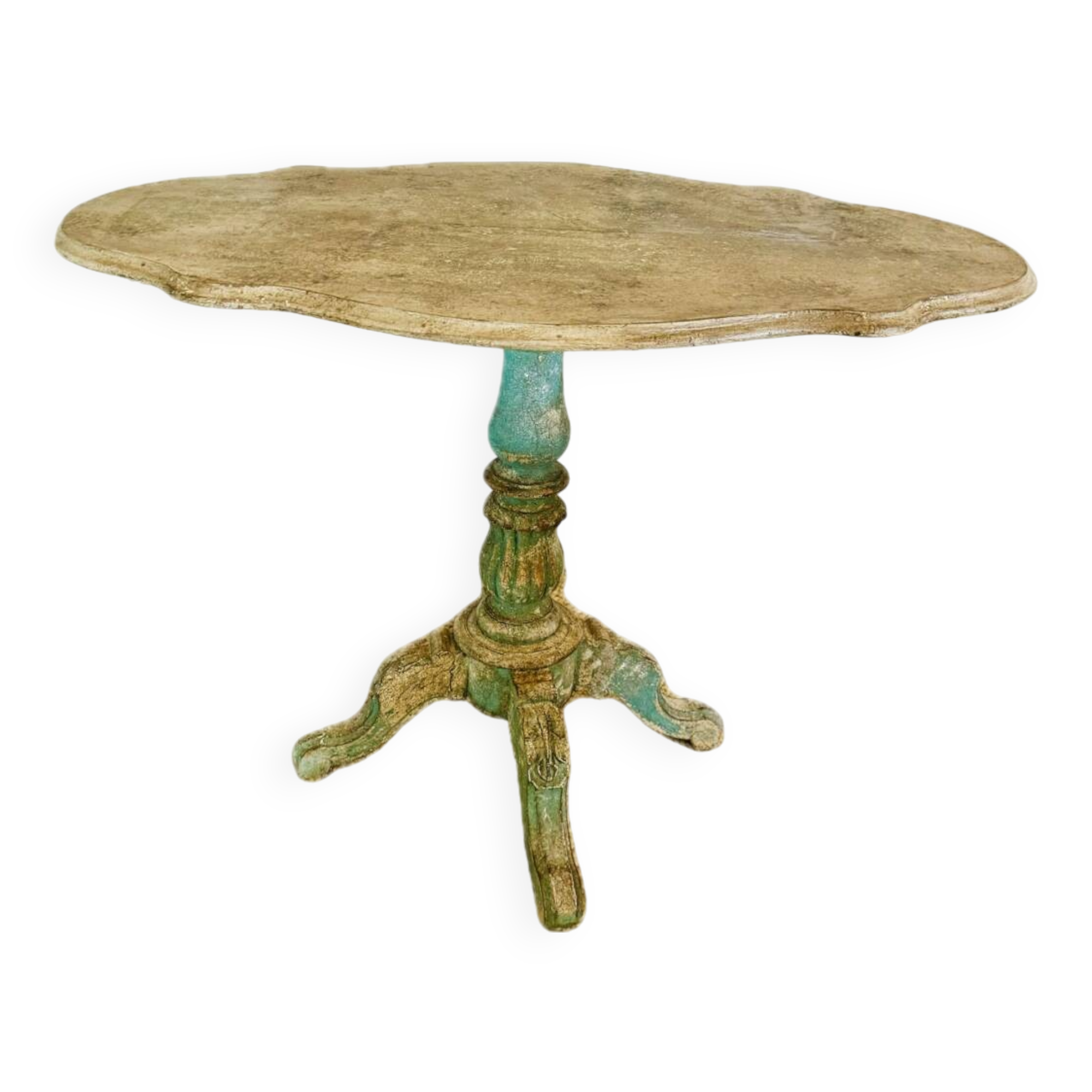 Travel pedestal table