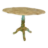 Travel pedestal table