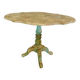 Travel pedestal table