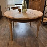 Table ovale ancienne rénovée