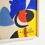 Aldo Gentilini, tempera on cardboard, 1970s