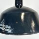 Industrial dark blue enamel pendant lamp from emax, 1960s