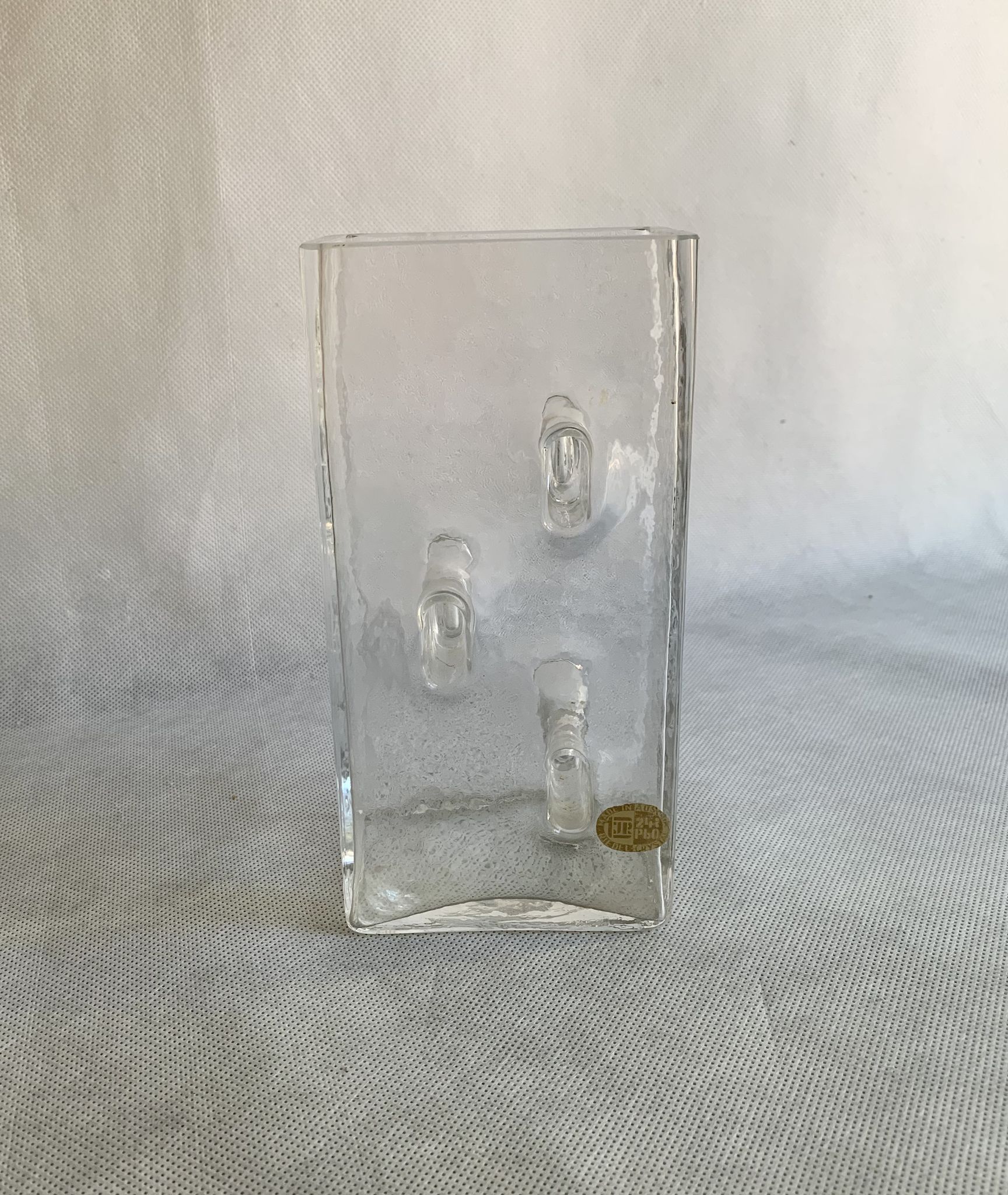 Block vase by Tirol Riedel, Austria, 1960s