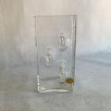 Block vase by Tirol Riedel, Austria, 1960s