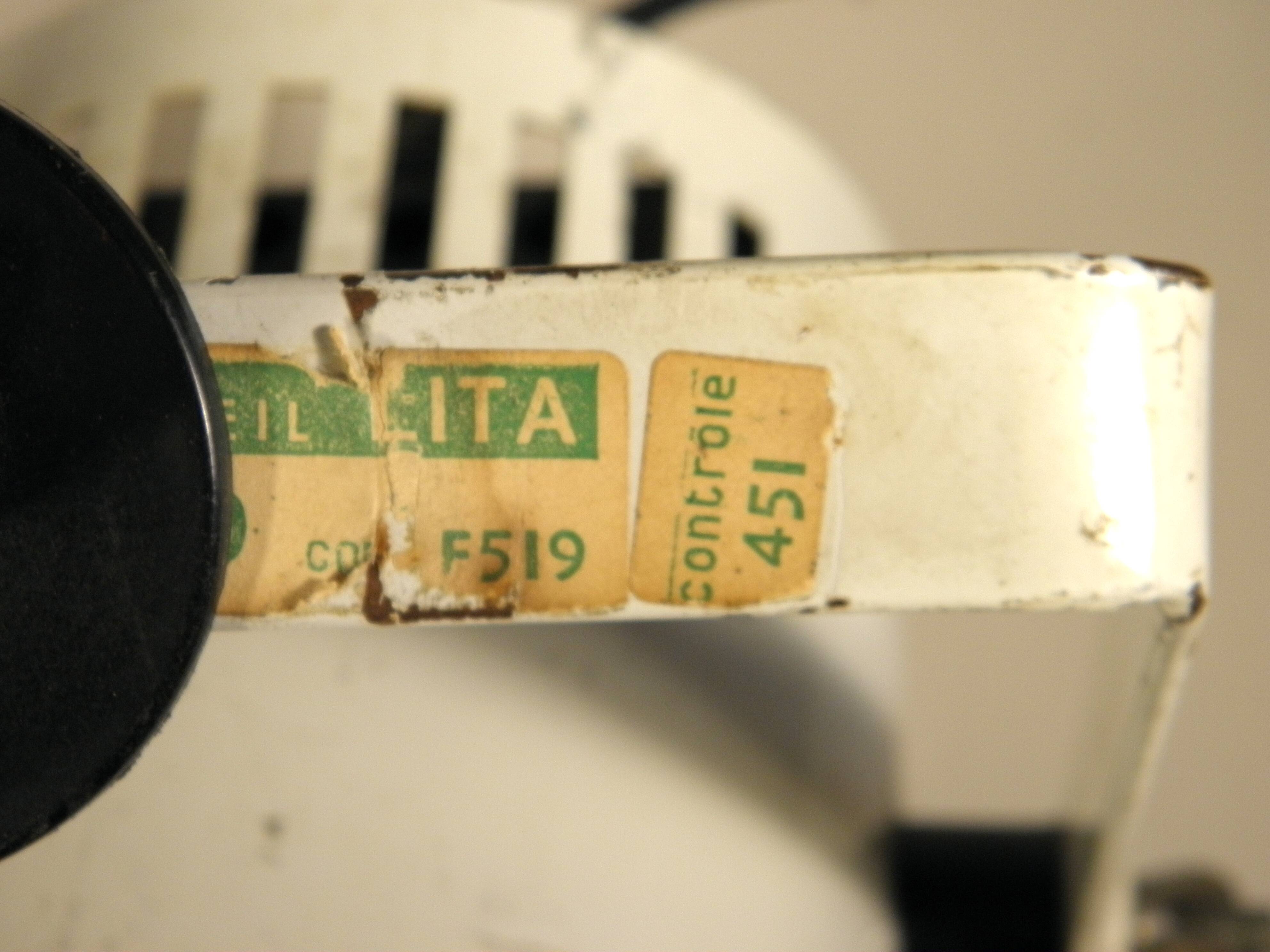 Pair of Lita studio spotlights 1970