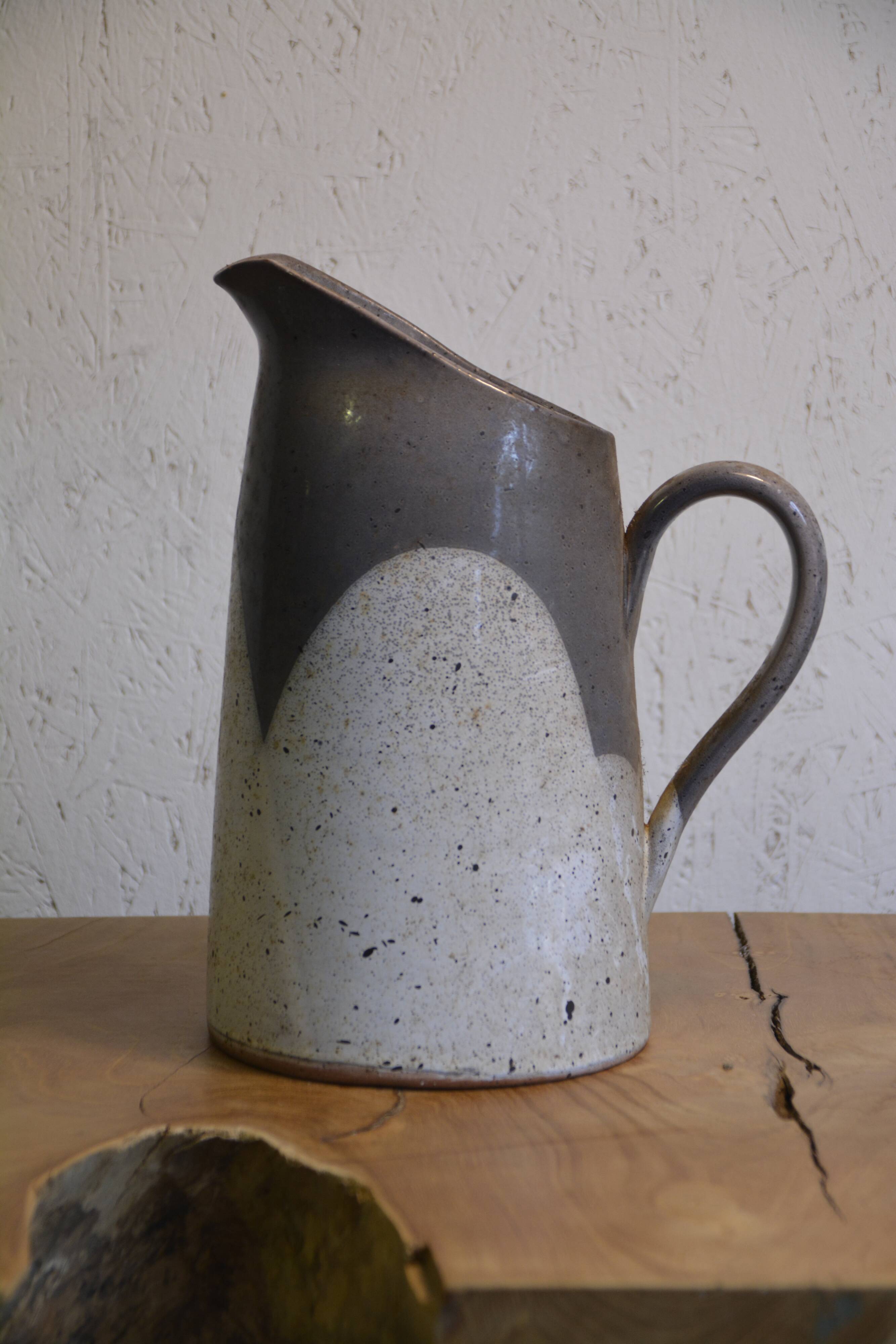 Gray pitcher