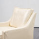 Sled armchair, teak, white leather, Kill International edition