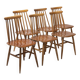 Set of 6 Fanett 65t dining chairs by Ilmarii Tapiovaara, Sweden, 1960