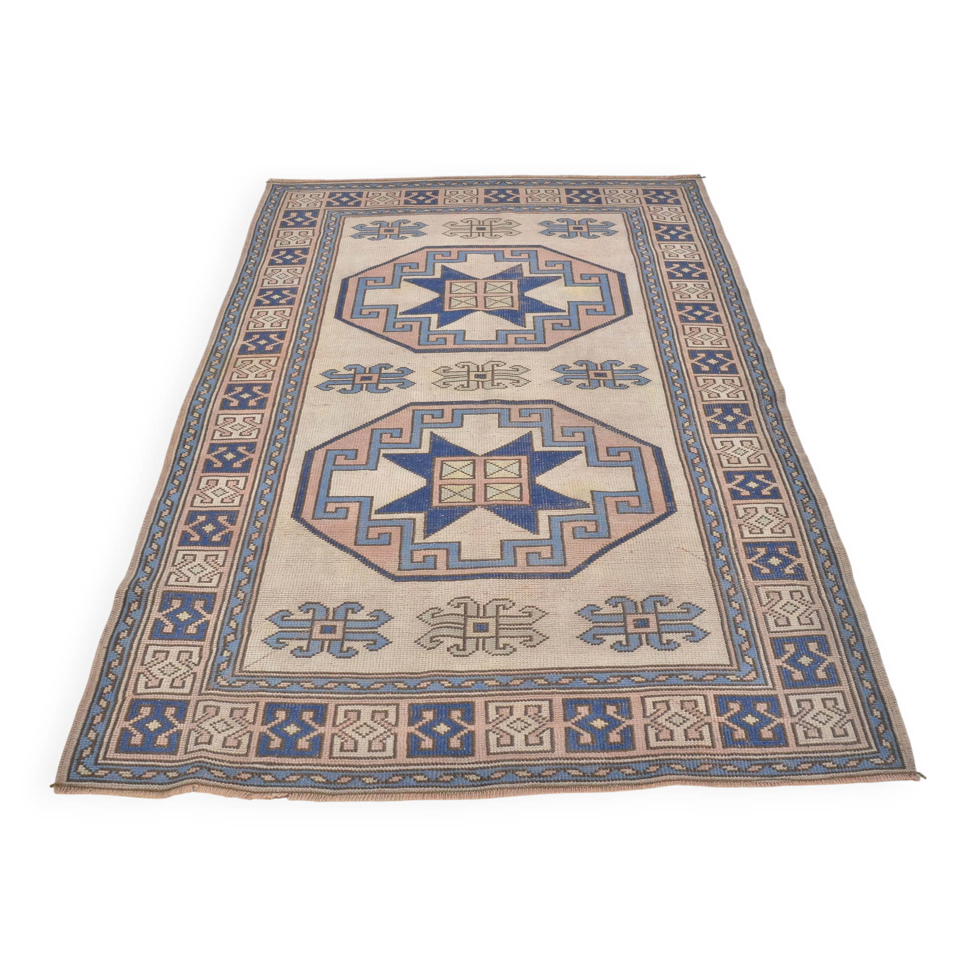 Oushak handknotted Floral Rug sku 2561