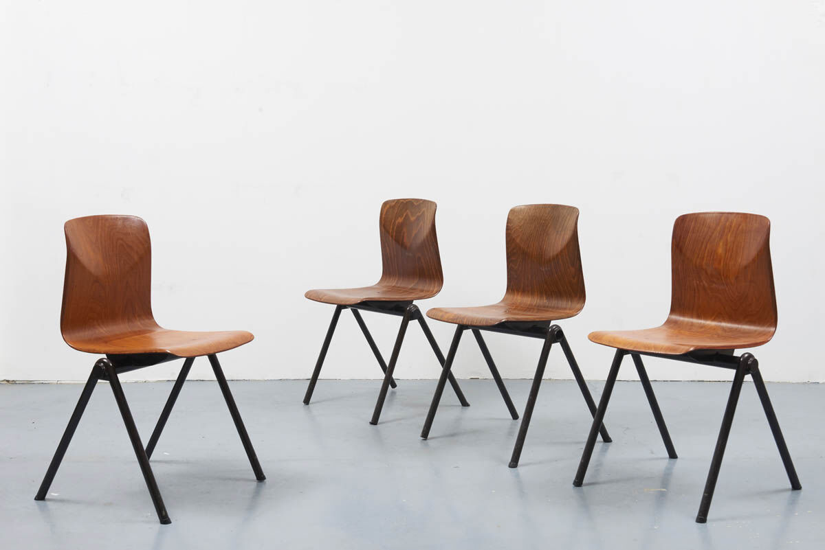 Chair Galvanitas S30 oak brown