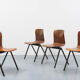 Chair Galvanitas S30 oak brown