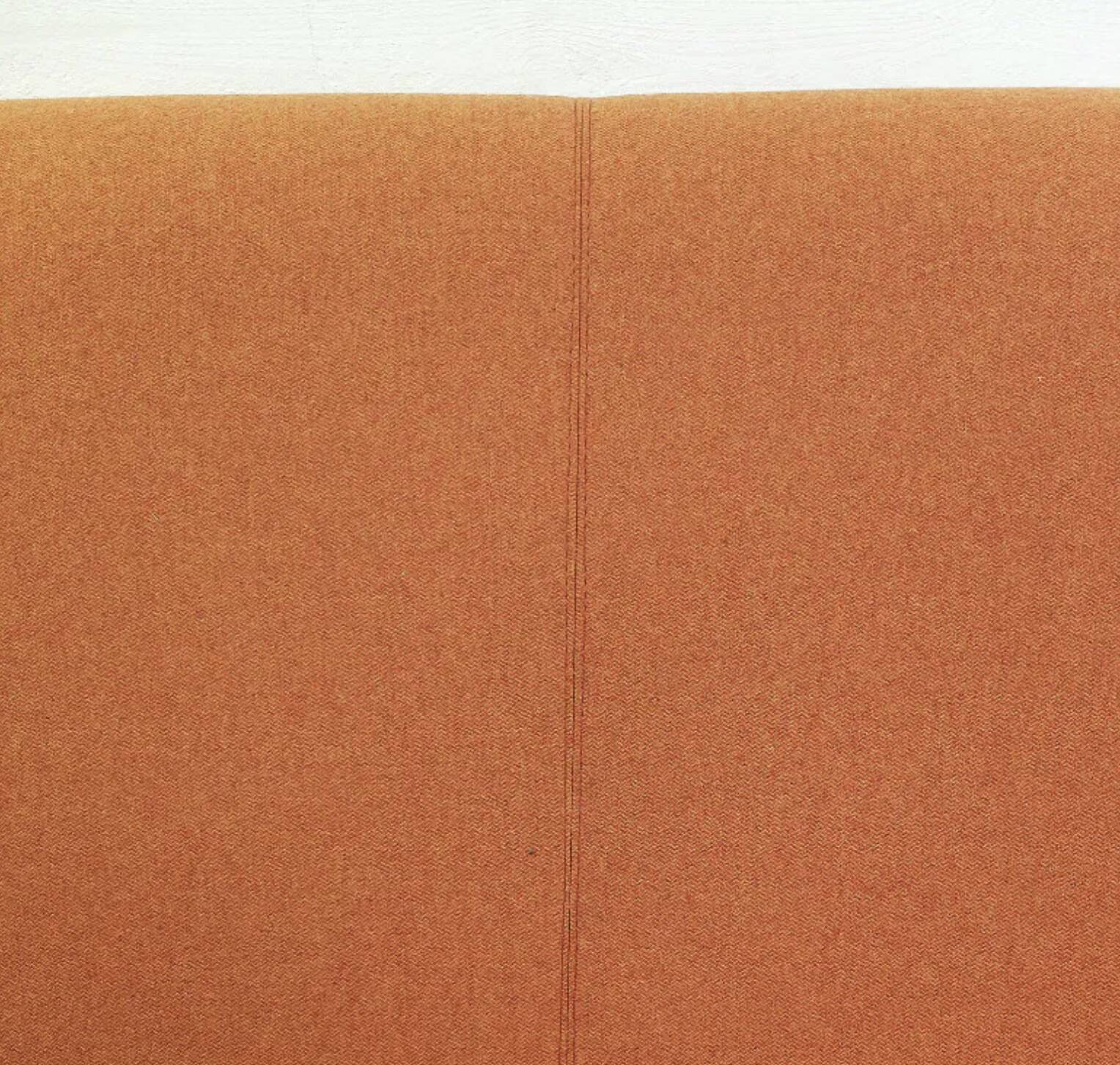 Triennale sofa by Marco Zanuso for Arflex, orange fabric, 1950s