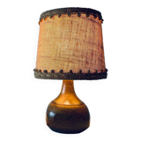 Vintage stoneware lamp