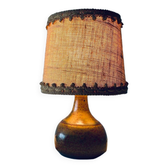 Vintage stoneware lamp