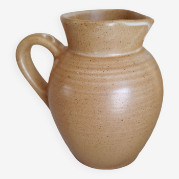 Stoneware milk jug pitcher