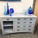 Old barbershop furniture from the 1930