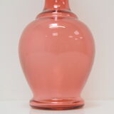 Art Czech glass vase, by Glasswork Novy Bor, 1950s