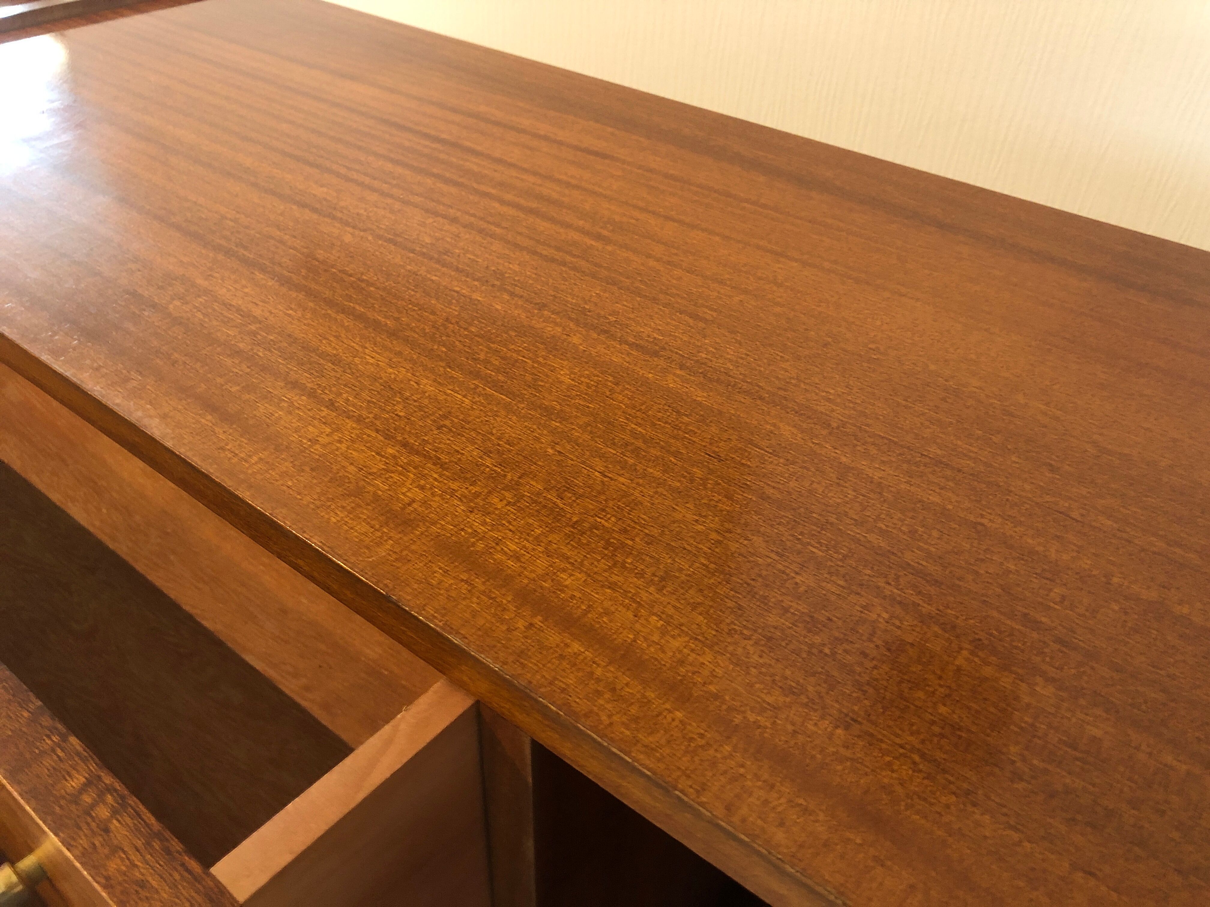 Vintage dresser, five drawers, one door, 60/70