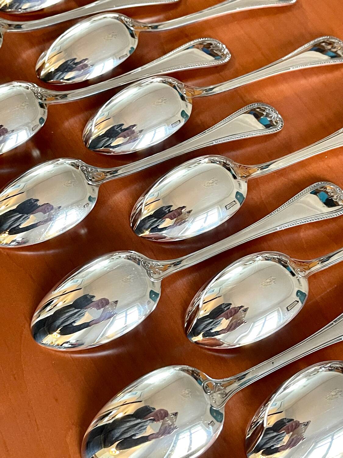 Christofle Malmaison 12 table spoons 20.5 cm new condition