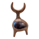 Bull in sandstone, by Dominique Pouchain, 2025