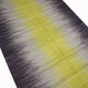 Modern Green Black Wool Kilim Area Rug Handwoven Abstract Rug- 122x183cm