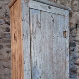 Antique French workshop cupboard – 1900-1920 – Narrow bonnetière