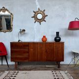 Vintage Scandinavian-style sideboard