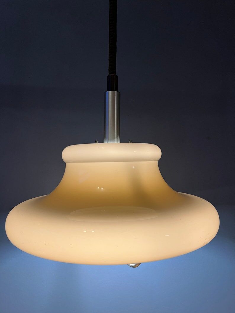 Vintage Herda mushroom pendant lamp
