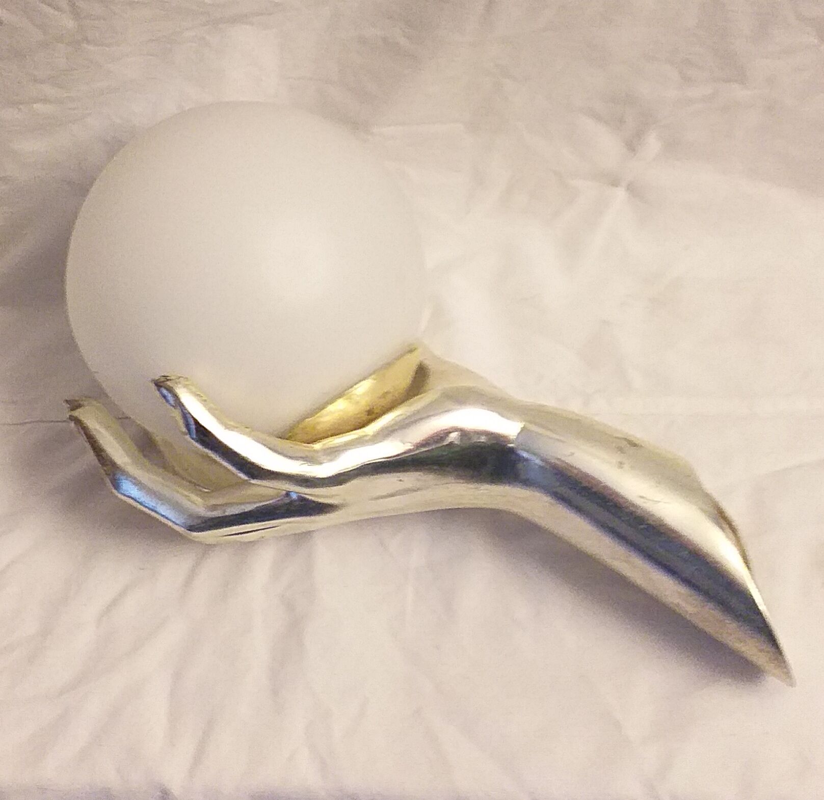 Hand wall lamp Arlus 1960