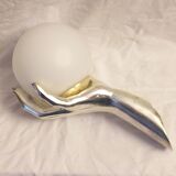 Hand wall lamp Arlus 1960