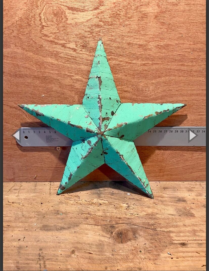 Light green amish star 30cm