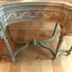 Louis XVI-style kidney hairdresser in patinated hetre