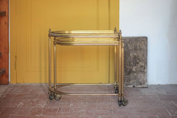 Desserte vintage, meuble salon, desserte gigogne , meuble d'appoint