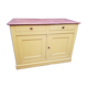Lemon yellow country buffet