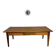 Grande table de ferme en bois avec tiroir en sapin fin 19 eme 