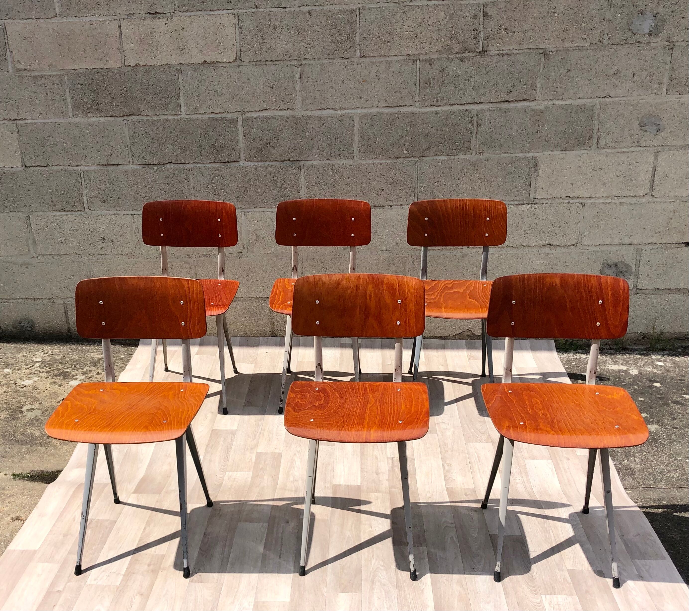 6 vintage chairs Result Friso Kramer