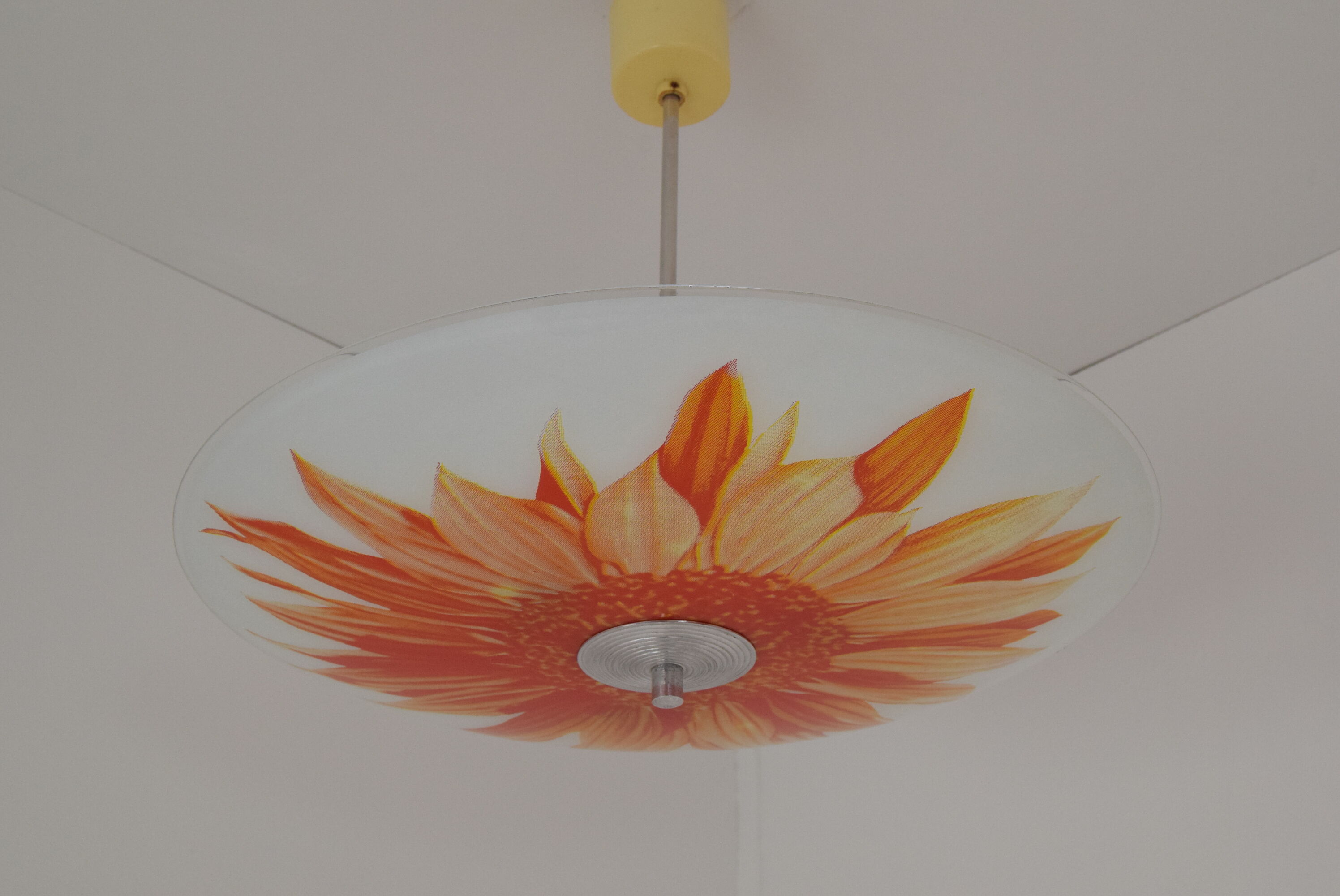 Mid-century glass pendant,1960's.